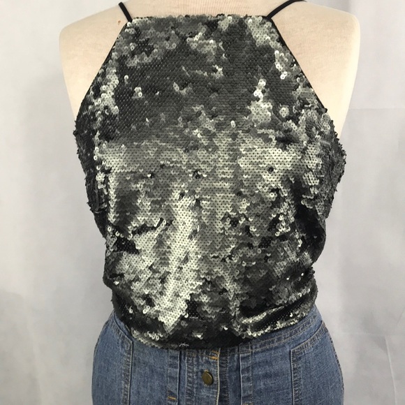 Sequin Tank by Sugarlips - Picture 1 of 8